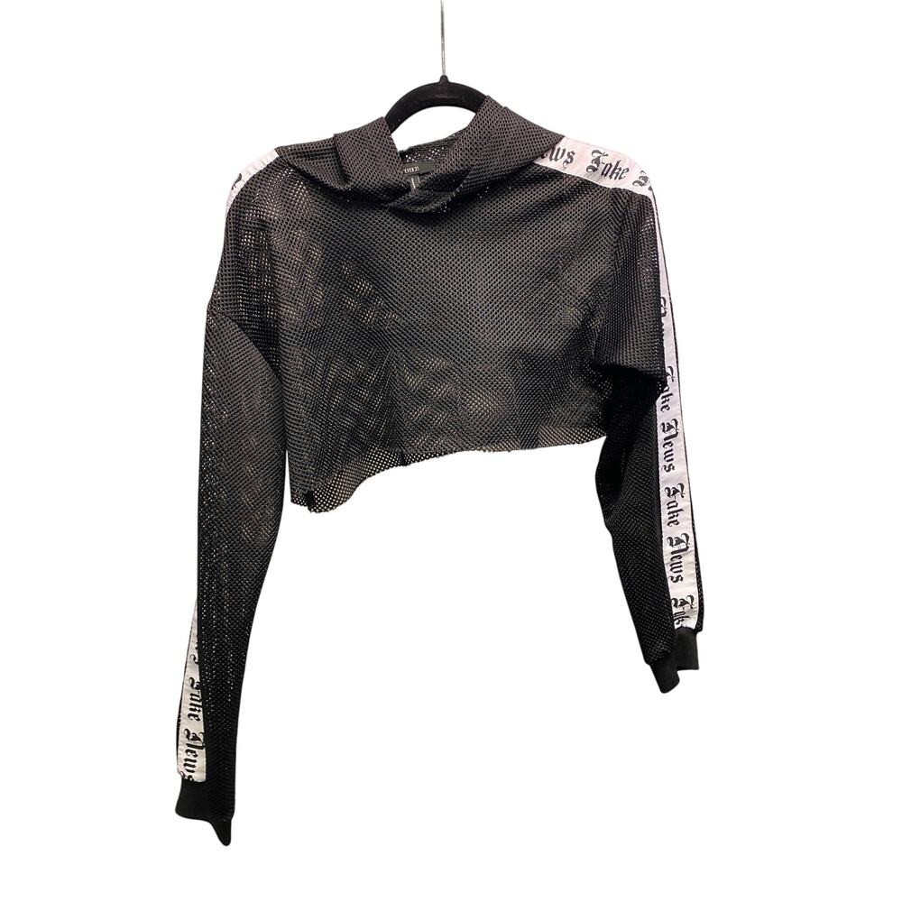 Streetwear  Mesh Crop Top Small